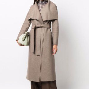 Harris Warf London volcano coat pressed wool taupe 44 IT